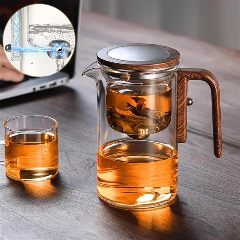 The Alchemist - Glass Tea Vessel with Infuser - Loose Leaf Brewer