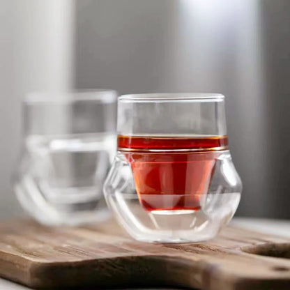 The Prism - Insulated Espresso Tasting Glasses Set of 2 - Double Wall