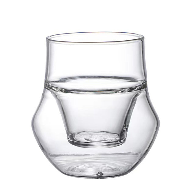 The Prism - Insulated Espresso Tasting Glasses Set of 2 - Double Wall