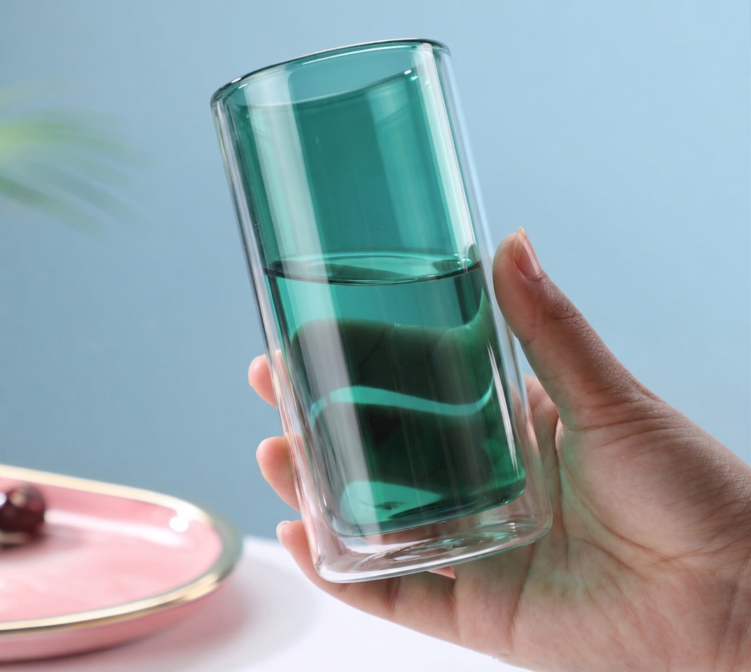 The Element - Double-Walled Iced Coffee Glass - Borosilicate 350ml