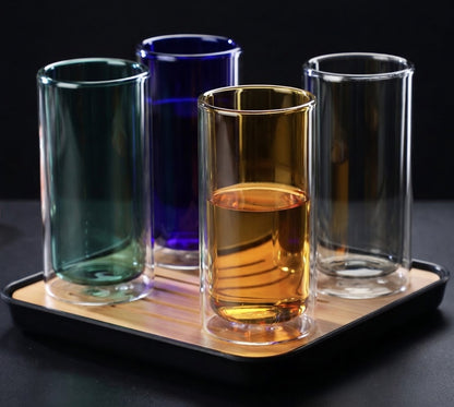 The Element - Double-Walled Iced Coffee Glass - Borosilicate 350ml