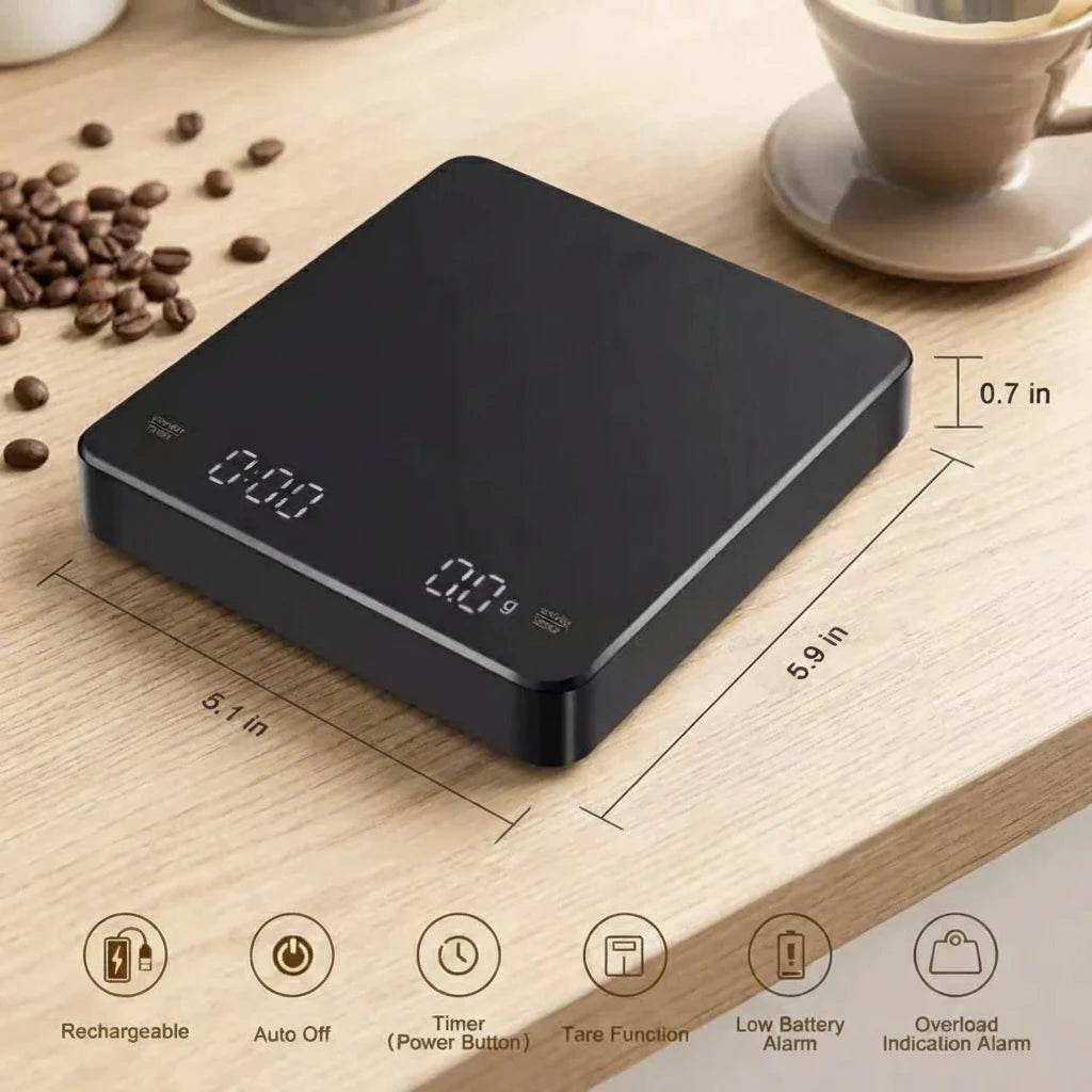 The Matrix - Precision Digital Coffee Scale - 0.1g Espresso Accuracy
