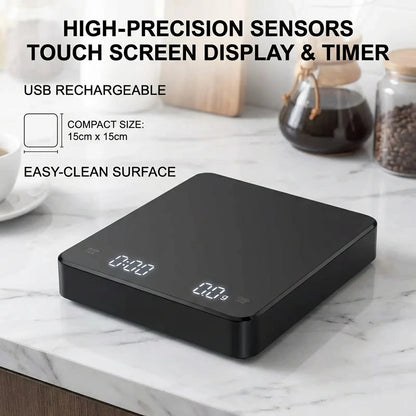 The Matrix - Precision Digital Coffee Scale - 0.1g Espresso Accuracy