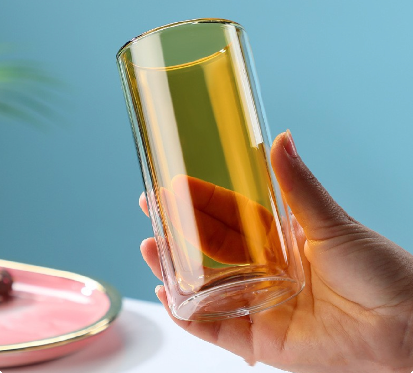 The Element - Double-Walled Iced Coffee Glass - Borosilicate 350ml