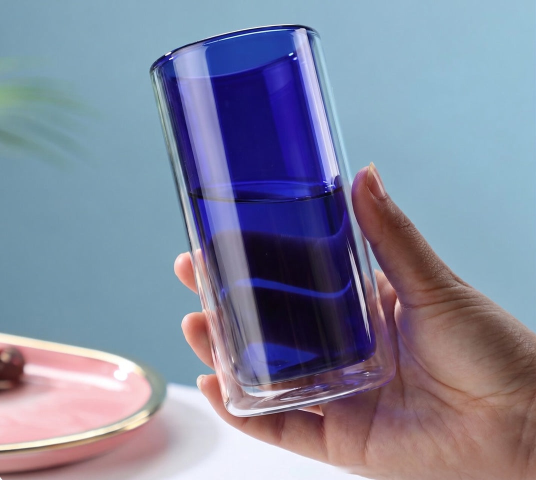 The Element - Double-Walled Iced Coffee Glass - Borosilicate 350ml