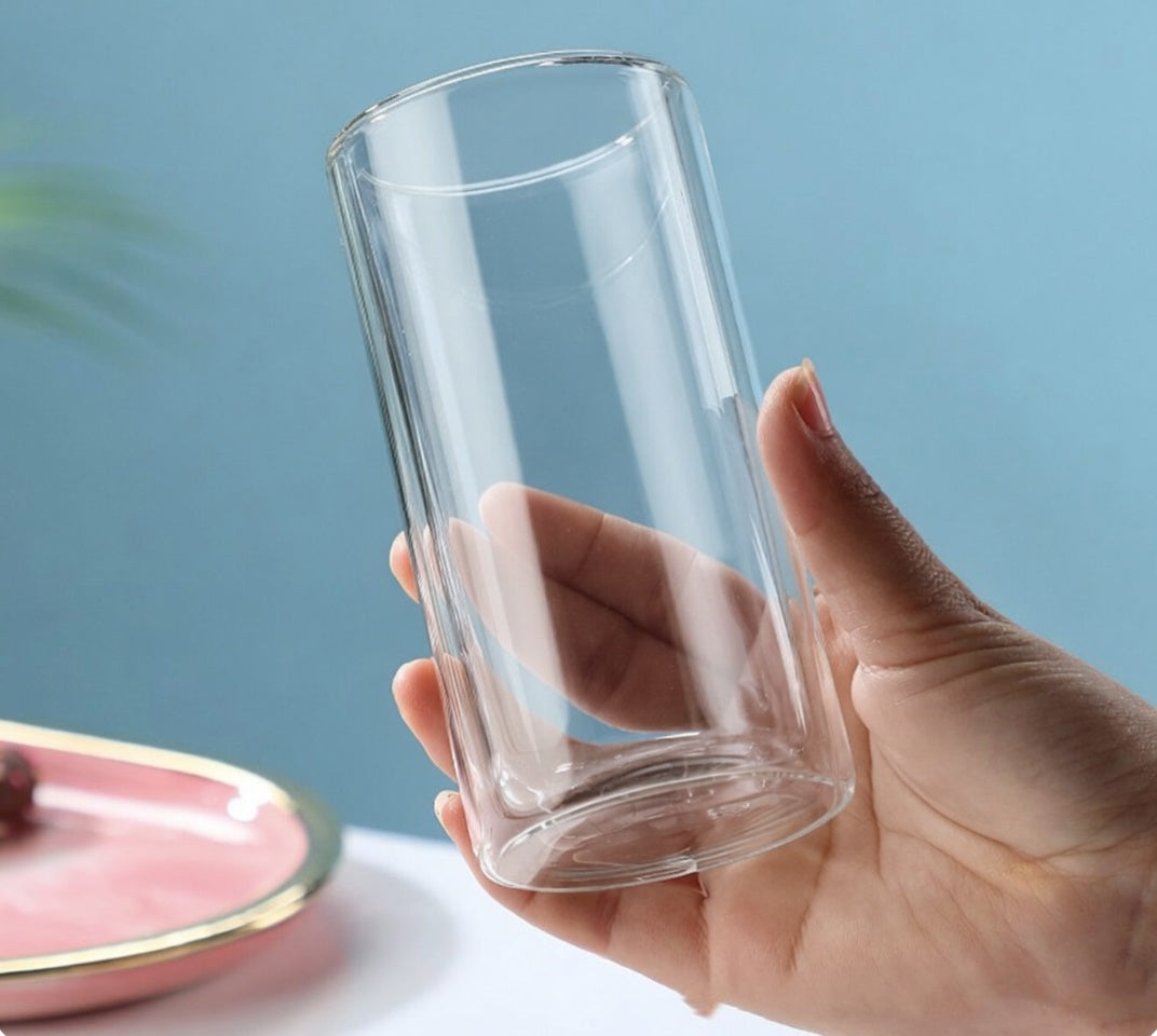 The Element - Double-Walled Iced Coffee Glass - Borosilicate 350ml
